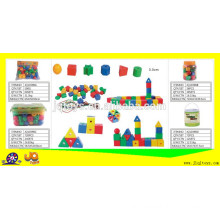 Children school learning Letter threading & lacing toys building block